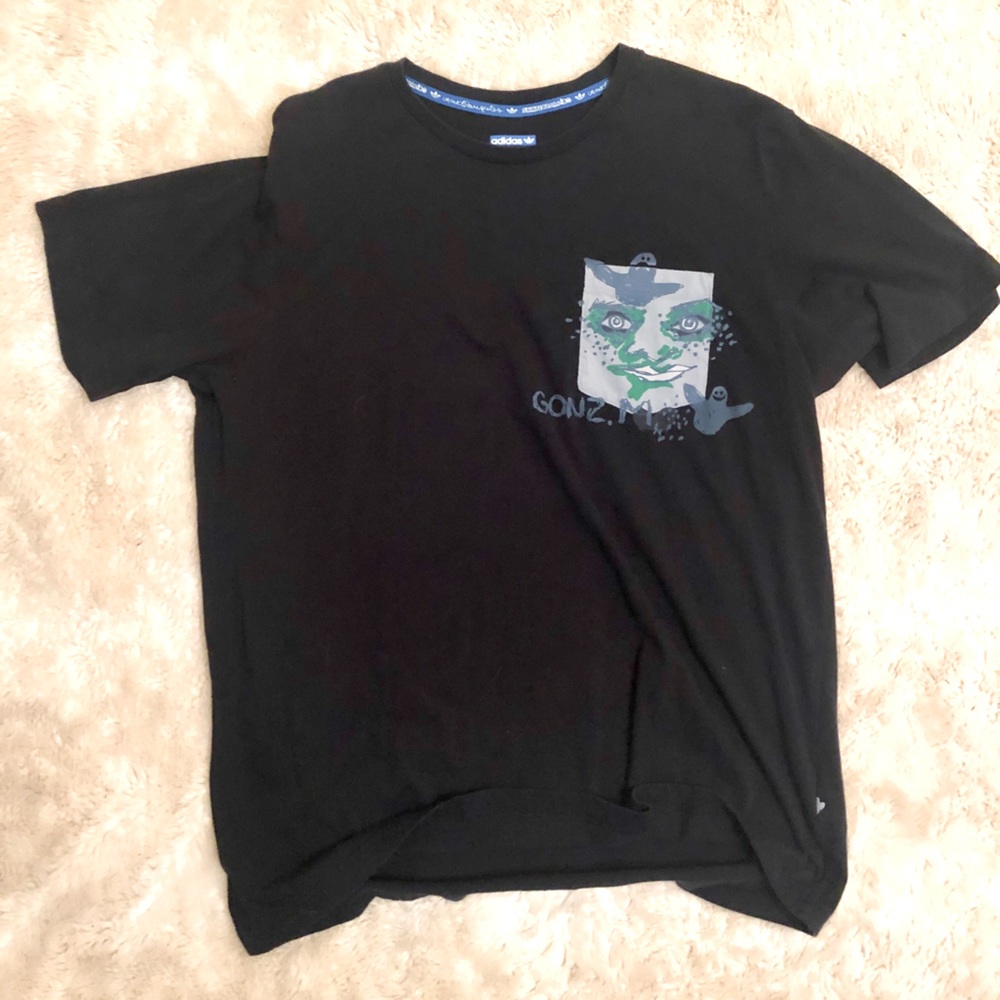 Adidas Skateboarding XL Gonzaga.m tee shirt